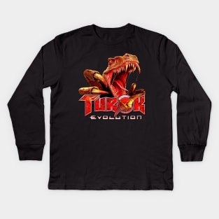 Turok dinosaur hunter Kids Long Sleeve T-Shirt